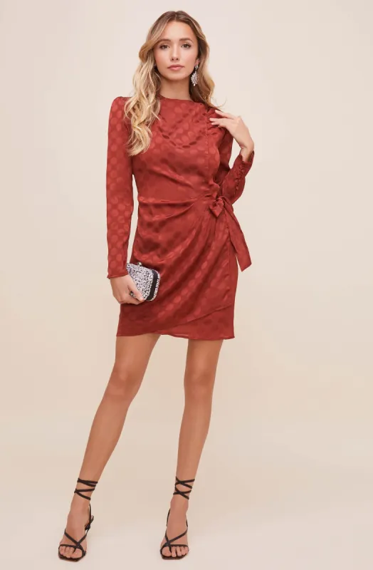 Jolene Polkadot Dress sold by Astr