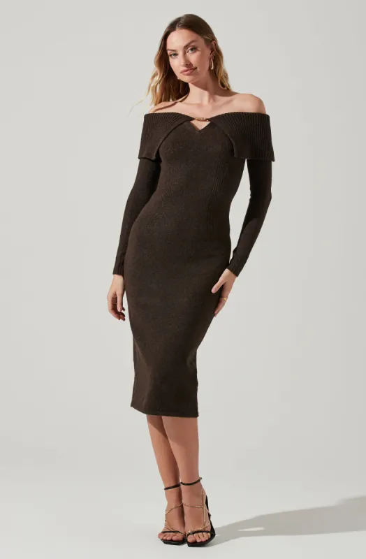 Lillian sweater dress sold by Astr