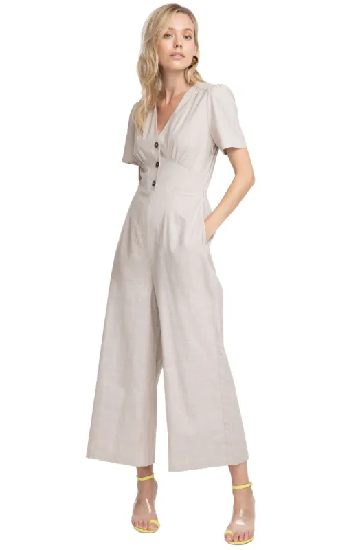 Wesley Wide Leg Jumpsuit sold by Astr