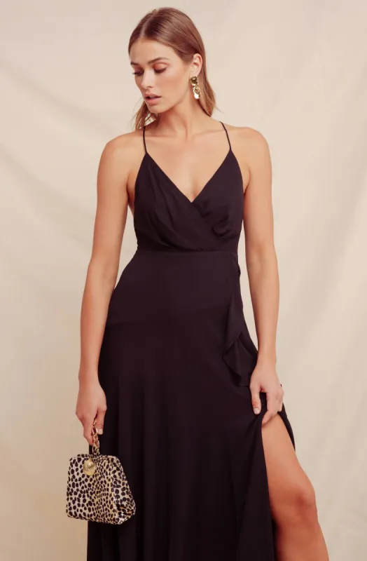 Holland Ruffle Maxi Dress sold by Astr