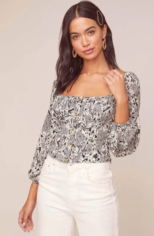 York Long Sleeved Top sold by Astr