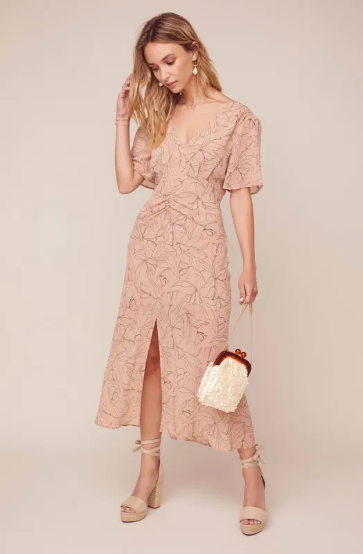 Kindred Floral Midi Dress sold by Astr