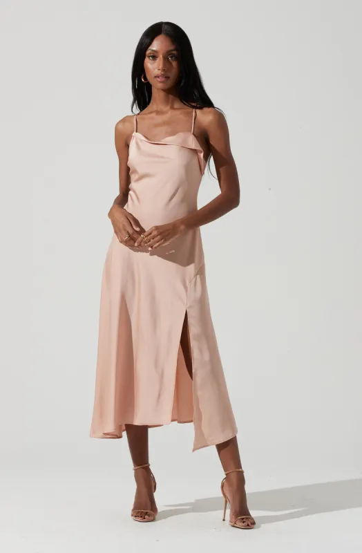 Cowl Slip Maxi Dress sold by Astr