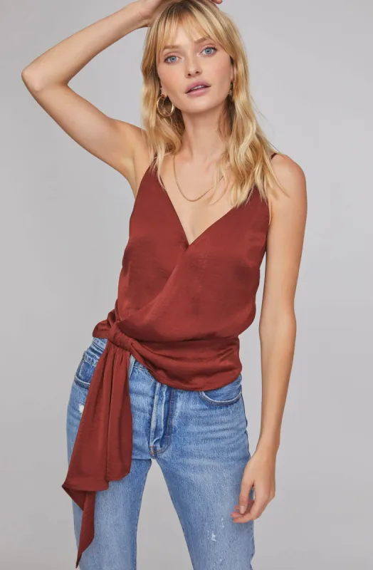 V.I.P Side Tie Top sold by Astr