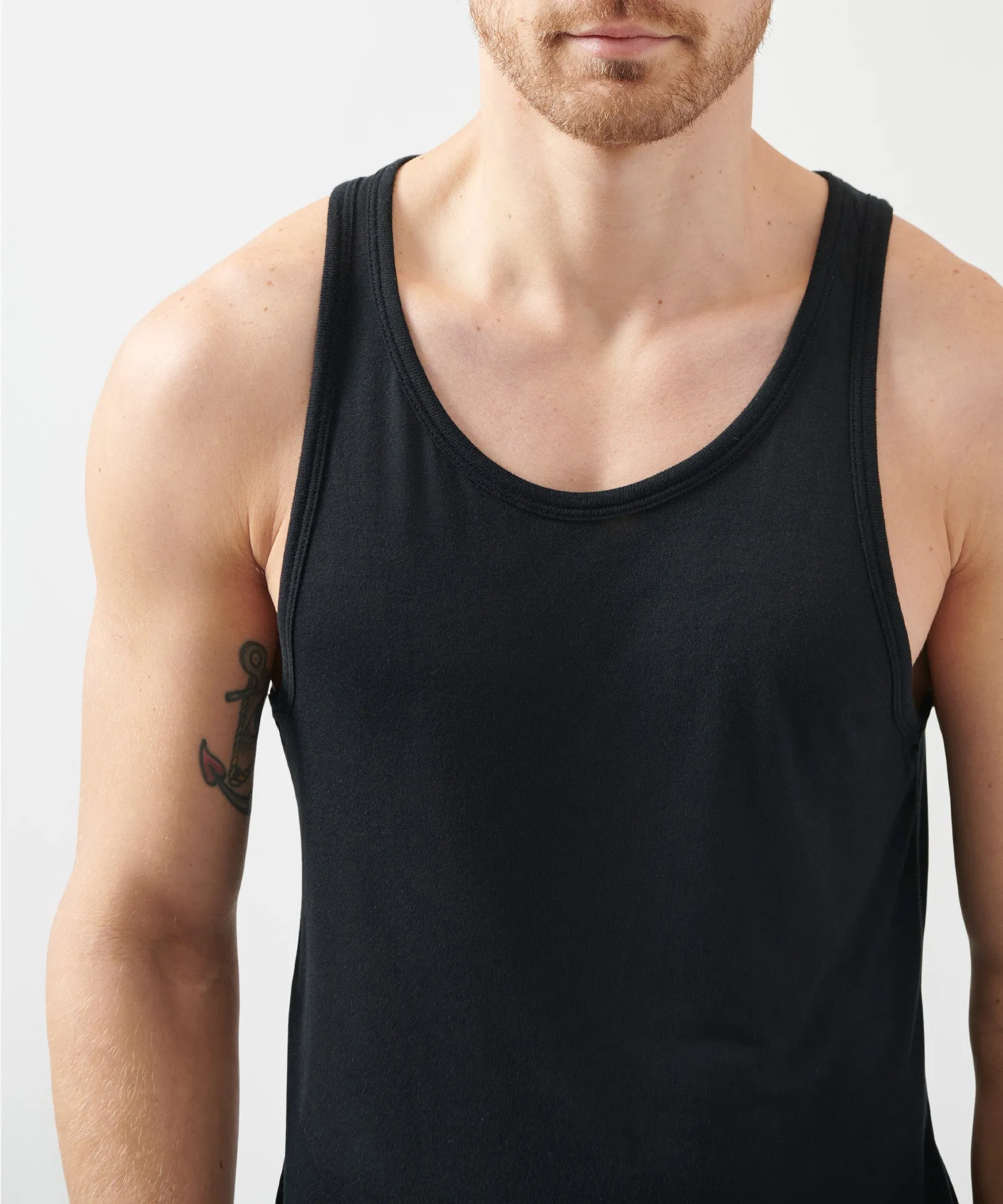 Modal Jersey Tank - Black sold by ATM product image thumbnail 3
