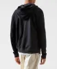 French Terry Zip-Up Hoodie - Black sold by ATM Anthony Thomas Melillo