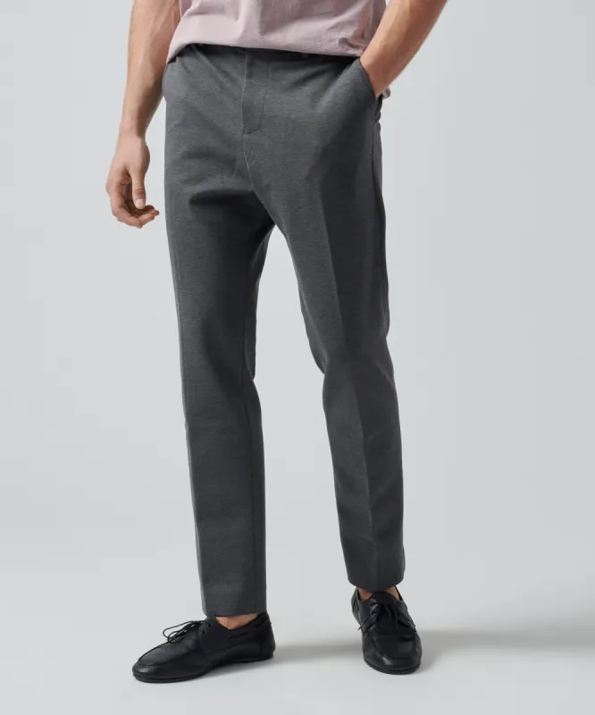 Ponte Slim Pants - Heather Charcoal sold by ATM Anthony Thomas Melillo