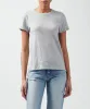 Slub Jersey Schoolboy Crew Neck Tee - Heather Grey sold by ATM Anthony Thomas Melillo