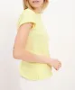 Slub Jersey Schoolboy Short Sleeve Crew Neck Tee - Lemon Chiffon sold by ATM Anthony Thomas Melillo