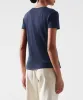 Slub Jersey Schoolboy Crew Neck Tee - Midnight sold by ATM Anthony Thomas Melillo