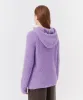 Wool Blend Boucle Pullover Hoodie - French Violet sold by ATM Anthony Thomas Melillo