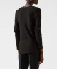 Slub Jersey Long Sleeve Destroyed Wash Tee - Black sold by ATM Anthony Thomas Melillo