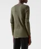 Slub Jersey Long Sleeve Destroyed Wash Tee - Army sold by ATM Anthony Thomas Melillo