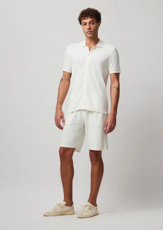 Pique Shorts - Chalk sold by ATM Anthony Thomas Melillo