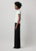 Crepe Twill Palazzo Pants - Black sold by ATM Anthony Thomas Melillo