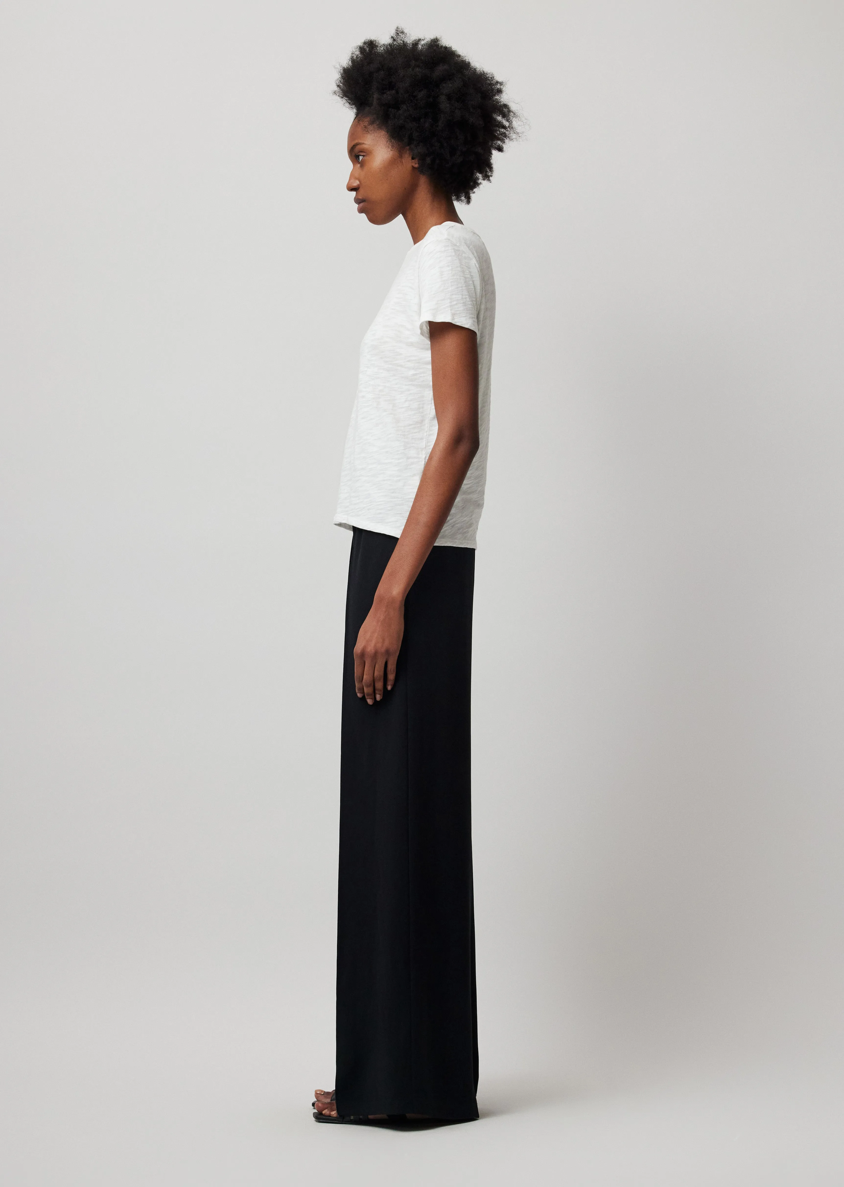 Crepe Twill Palazzo Pants - Black sold by ATM Anthony Thomas Melillo product image thumbnail 3
