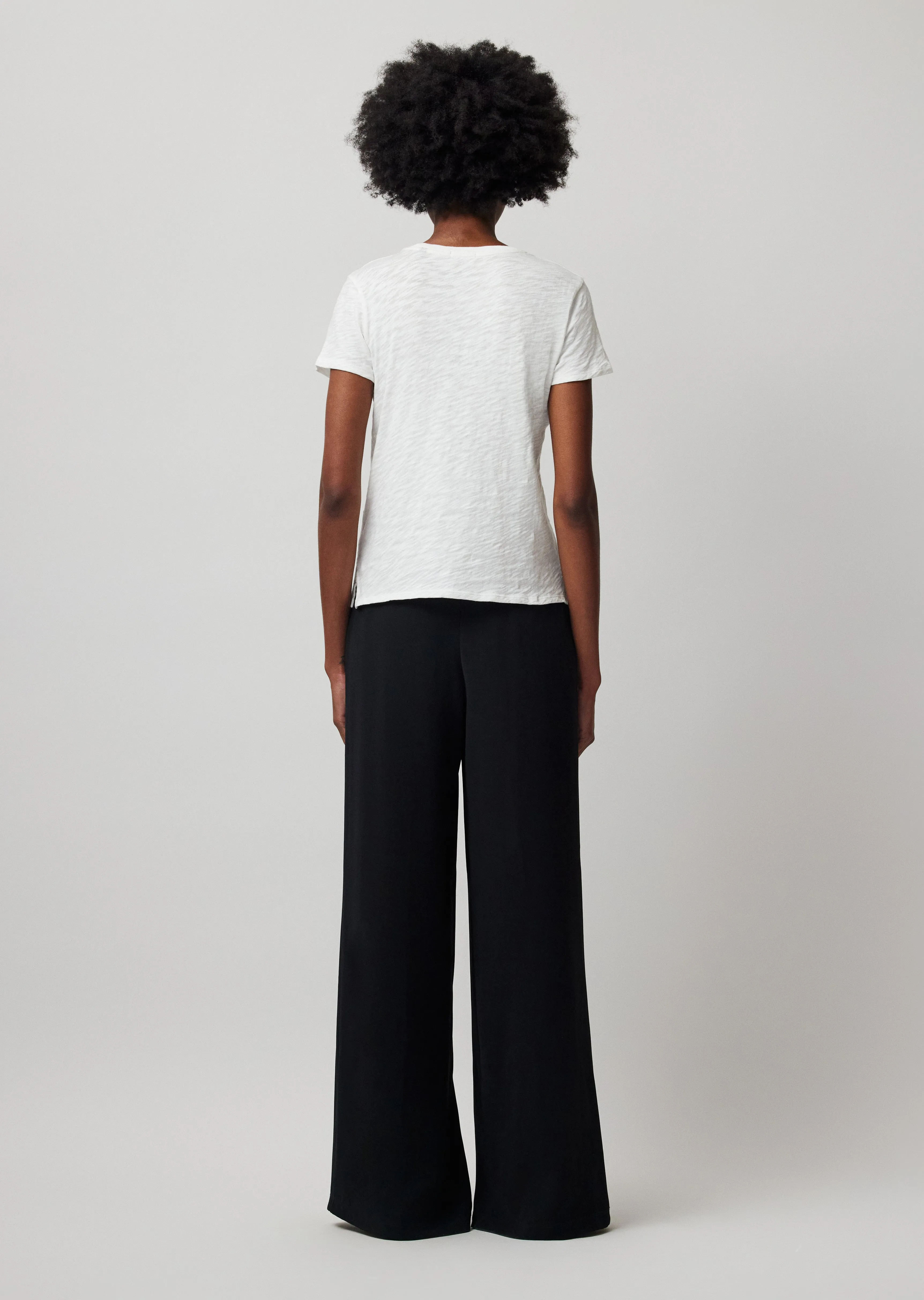 Crepe Twill Palazzo Pants - Black sold by ATM Anthony Thomas Melillo product image thumbnail 4