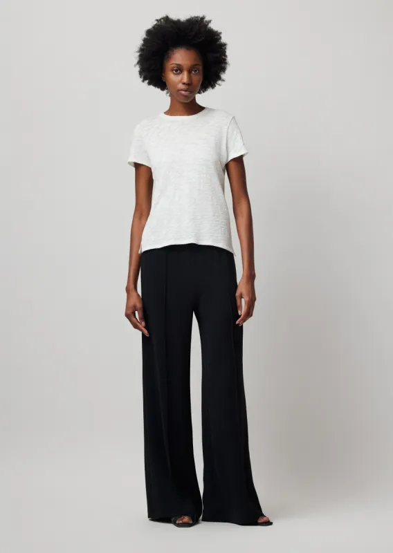 Crepe Twill Palazzo Pants - Black sold by ATM Anthony Thomas Melillo