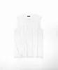 Classic Jersey Sleeveless Boy Tee - White sold by ATM Anthony Thomas Melillo