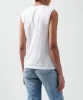 Classic Jersey Sleeveless Boy Tee - White sold by ATM Anthony Thomas Melillo