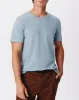 Classic Jersey Short Sleeve Crew Neck Tee - Hazy Blue sold by ATM Anthony Thomas Melillo