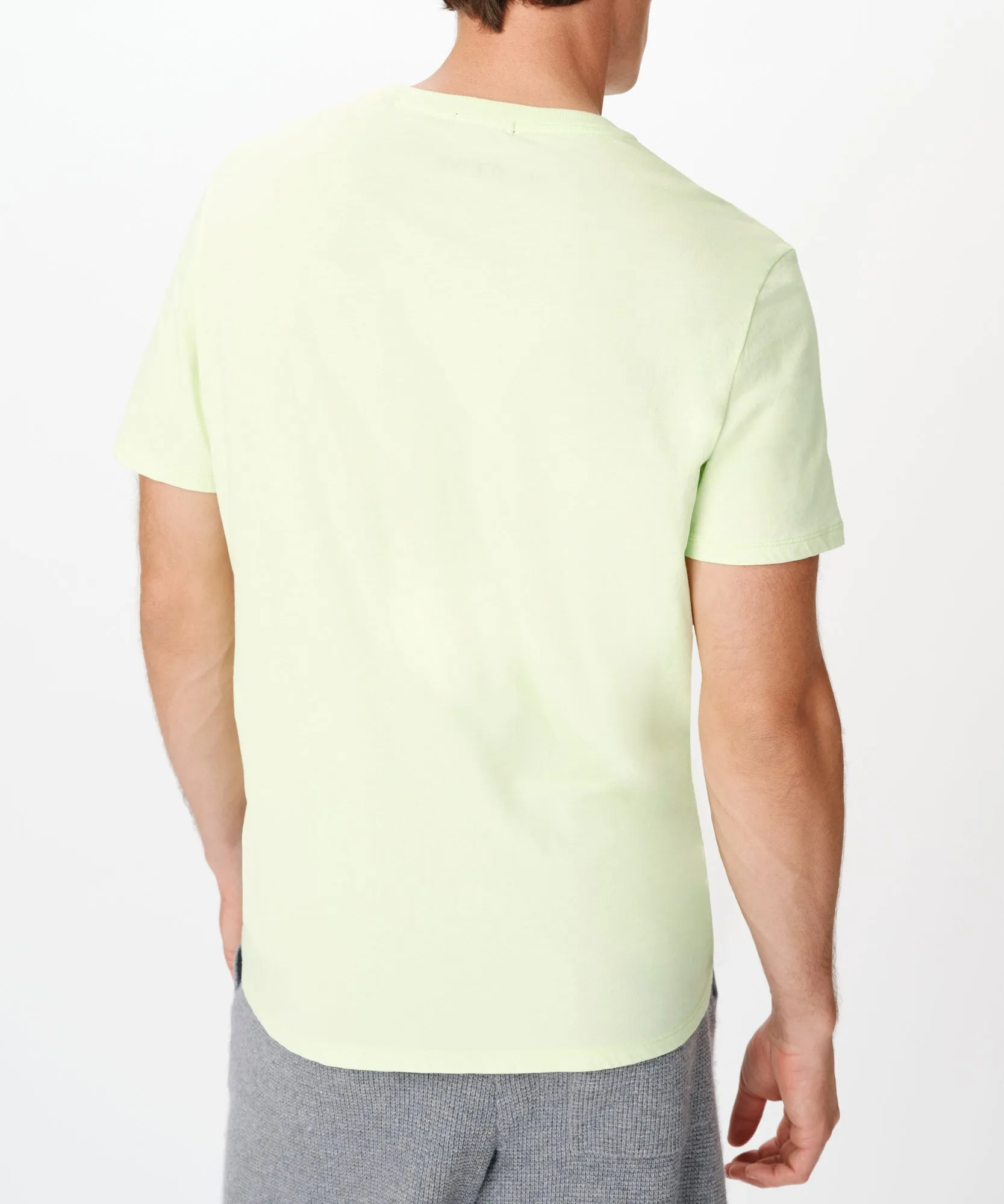 Classic Jersey Short Sleeve Crew Neck Tee - Mint Tint sold by ATM Anthony Thomas Melillo product image thumbnail 3