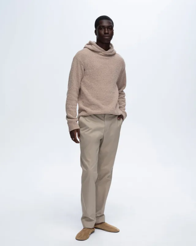 Chenille Pull-Over Hoodie - Sandy Beige sold by ATM Anthony Thomas Melillo