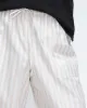 Cotton Blend Yarn Die Stripe Pull on Pants - Soft Beige-Chalk sold by ATM Anthony Thomas Melillo