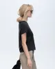 Heavyweight Jersey Short Sleeve Crew Neck Tee Vintage Wash - Black sold by ATM Anthony Thomas Melillo