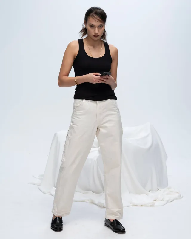 Modal Rib Boy Tank - Black sold by ATM Anthony Thomas Melillo