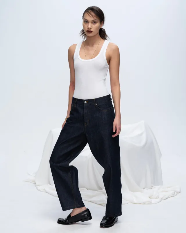 Modal Rib Boy Tank - White sold by ATM Anthony Thomas Melillo