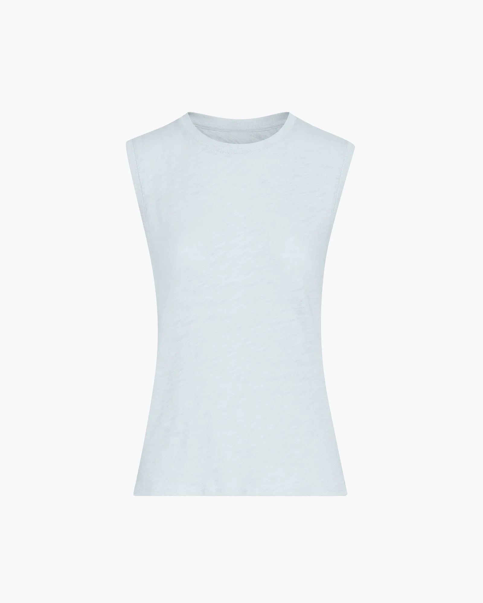 Slub Jersey Sleeveless Schoolboy - Powder Blue sold by ATM product image thumbnail 5