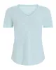 Slub Jersey Classic Short Sleeve V-Neck Tee - Ocean Blue sold by ATM Anthony Thomas Melillo