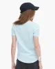 Slub Jersey Classic Short Sleeve V-Neck Tee - Ocean Blue sold by ATM Anthony Thomas Melillo
