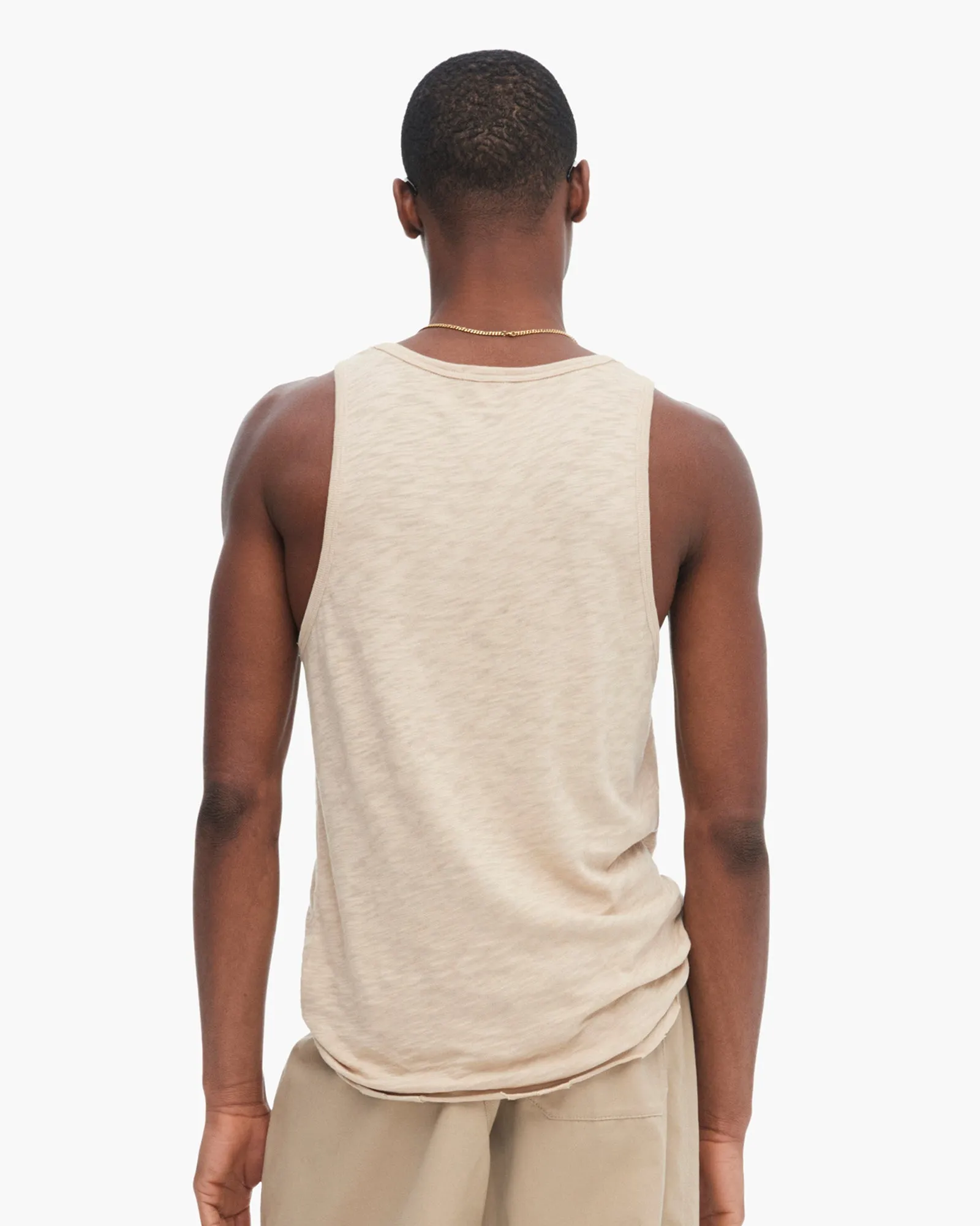 Slub Jersey Tank - Dune sold by ATM product image thumbnail 3