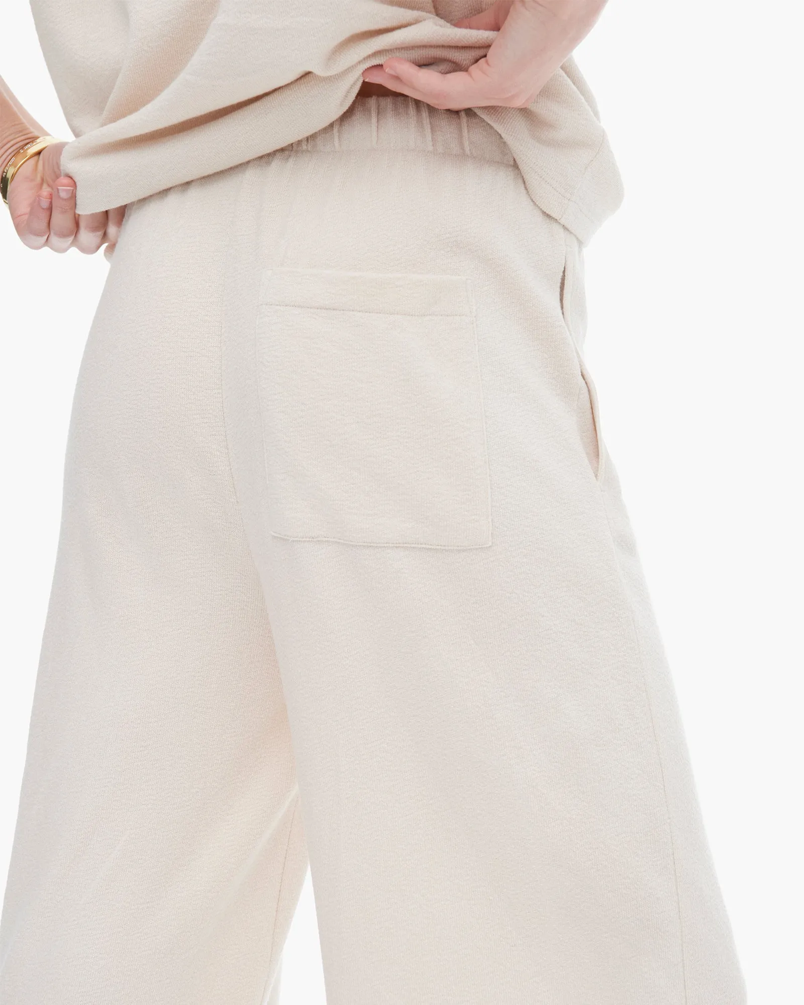 Loop Front Jersey Pull On Pant - Faded Dune sold by ATM product image thumbnail 4