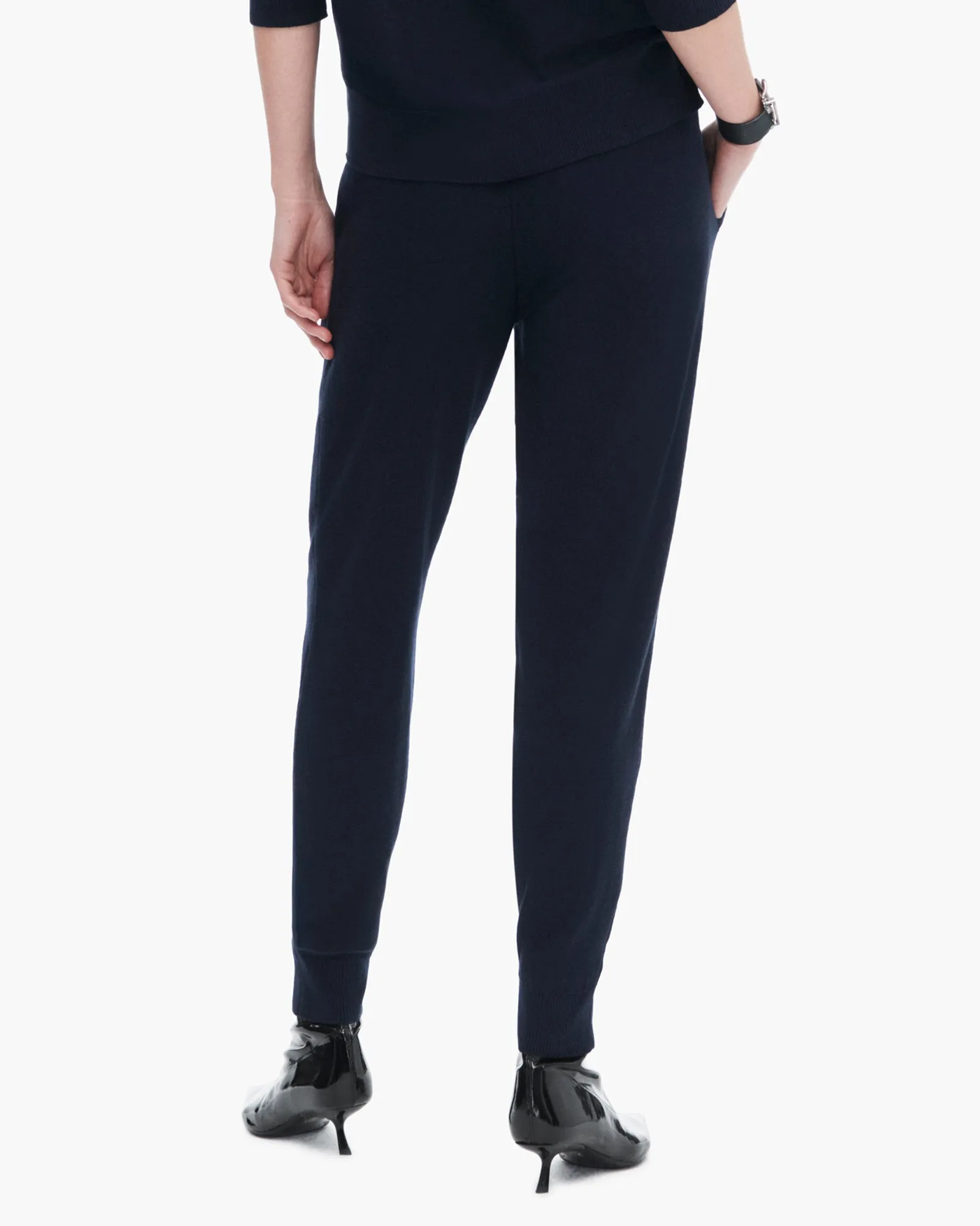 Cotton Cashmere Jogger - Dark Navy sold by ATM product image thumbnail 3