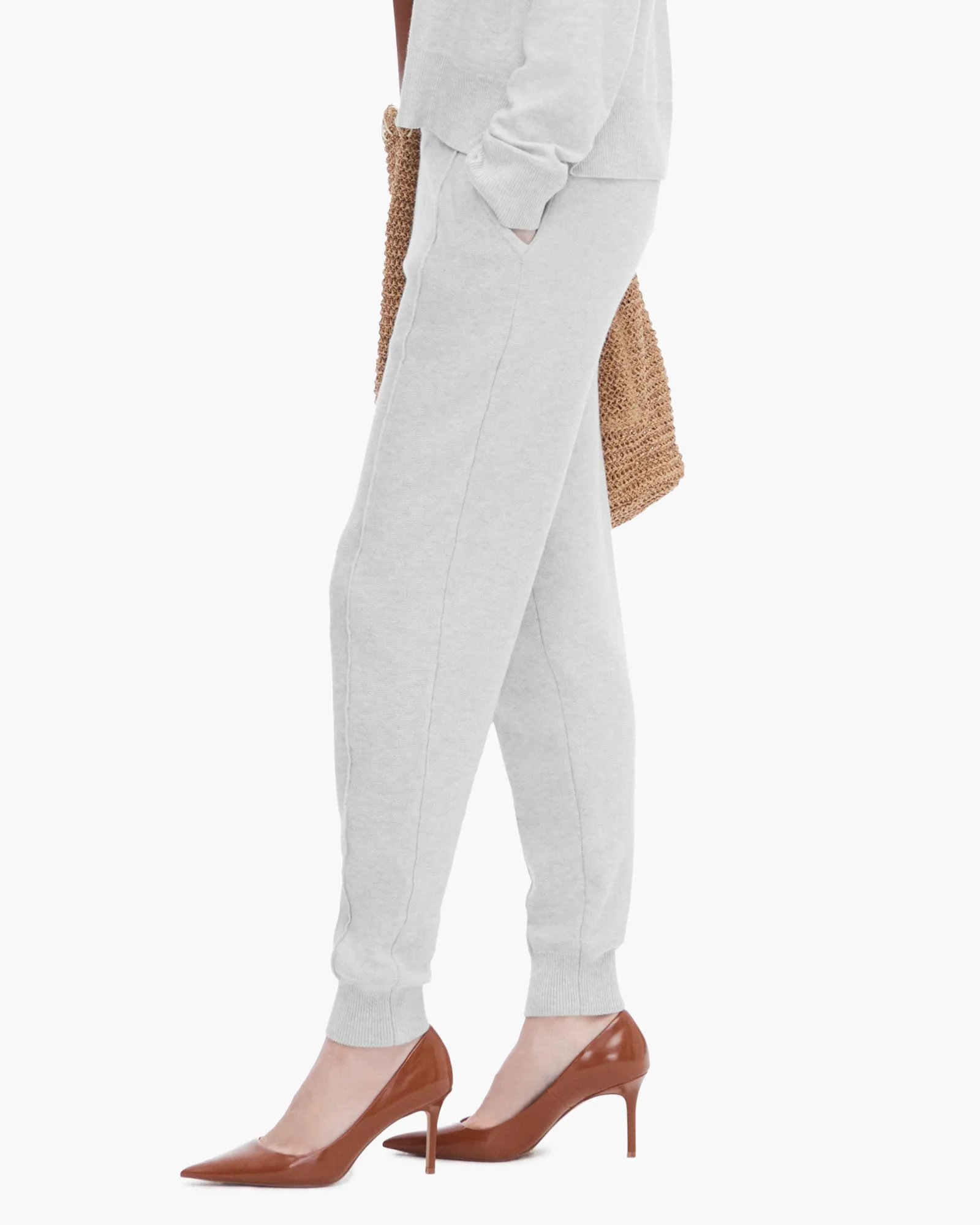 Cotton Cashmere Jogger - H. Silver sold by ATM Anthony Thomas Melillo product image thumbnail 2