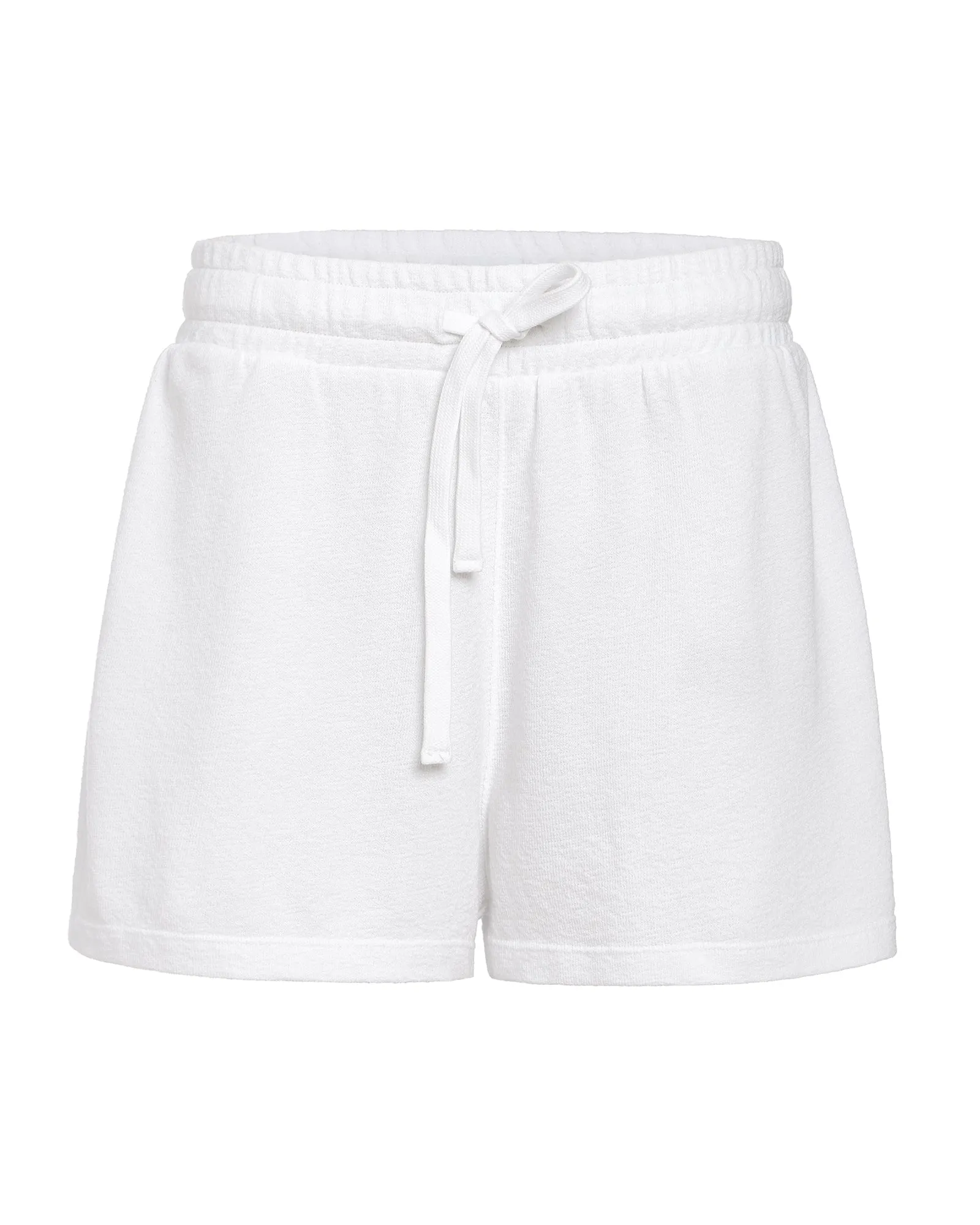 Loop Front Jersey Pull-On Shorts - White sold by ATM product image thumbnail 5