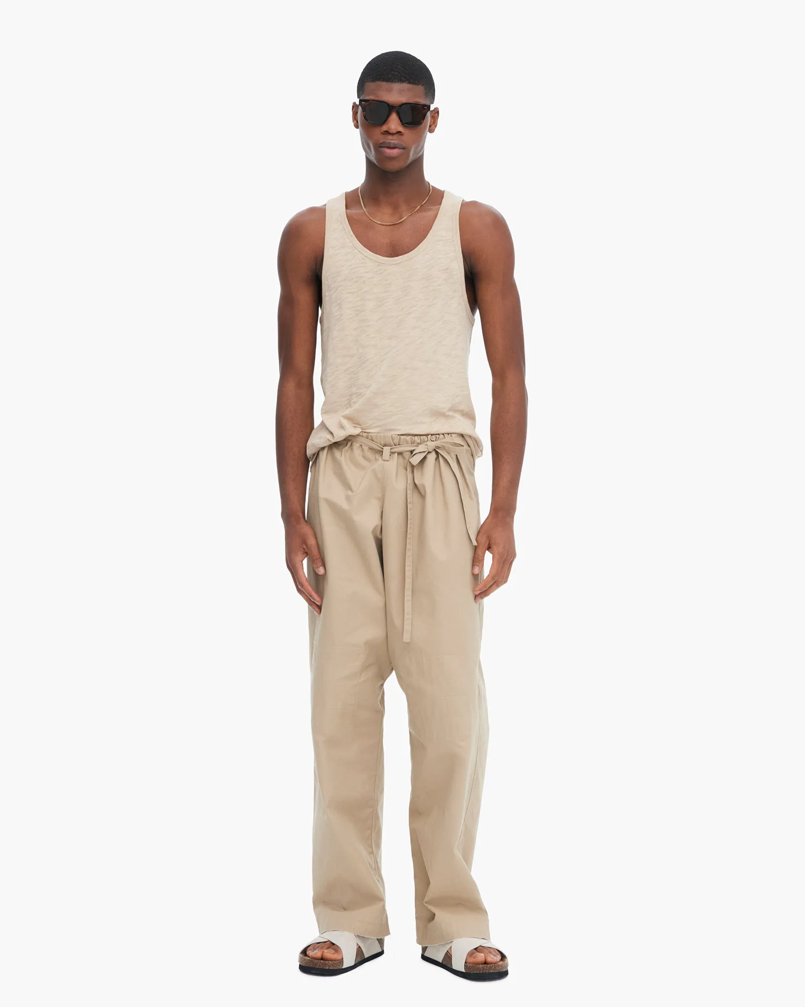 Men's Judo Pants - Khaki sold by ATM product image thumbnail 2