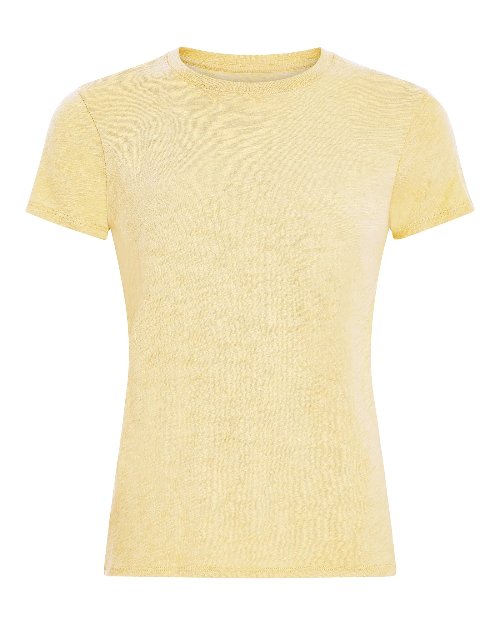 Slub Jersey Schoolboy Crew Neck Tee - Sunflower sold by ATM product image thumbnail 5