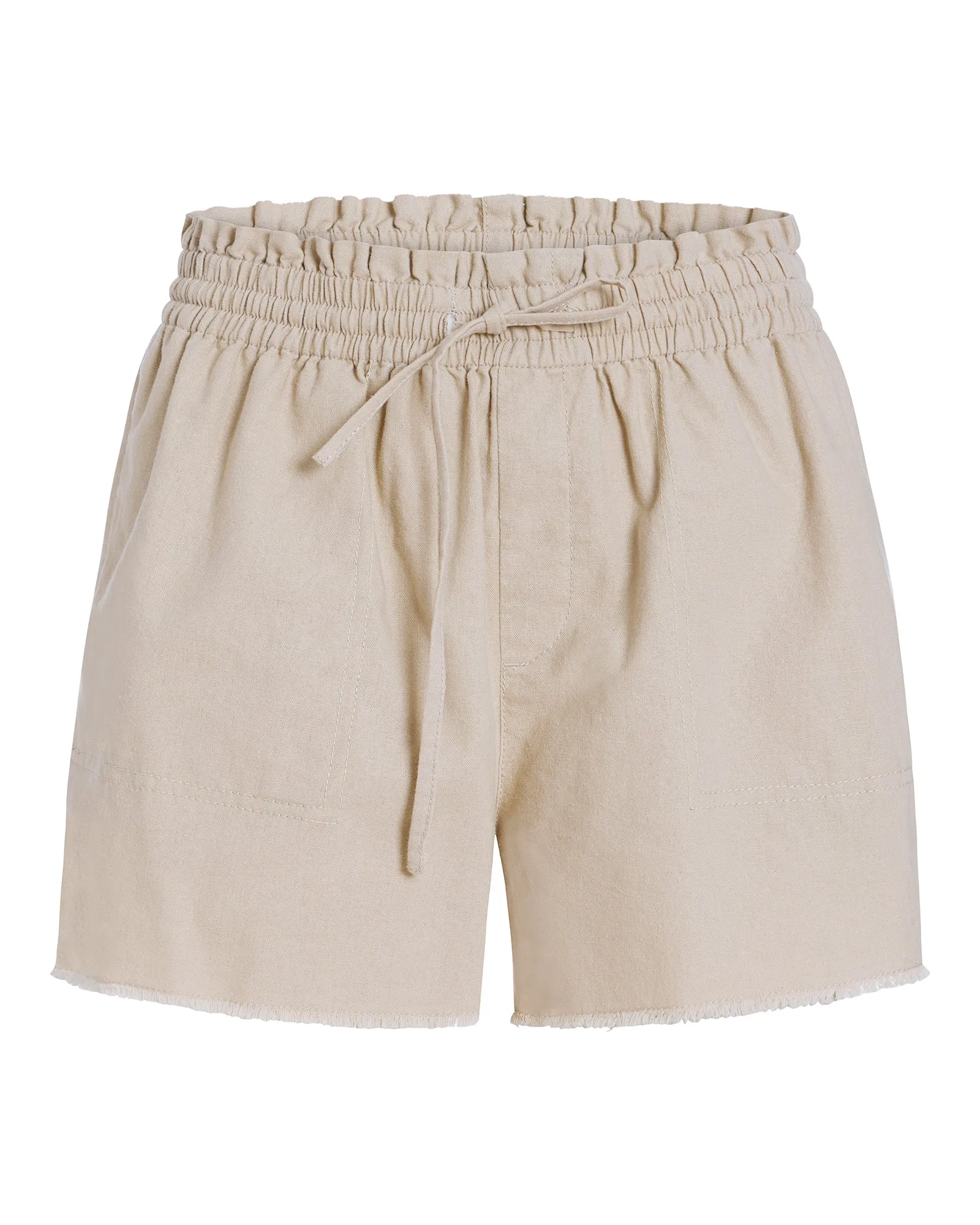 Linen Wash Pull-On Shorts - Dune sold by ATM Anthony Thomas Melillo product image thumbnail 5