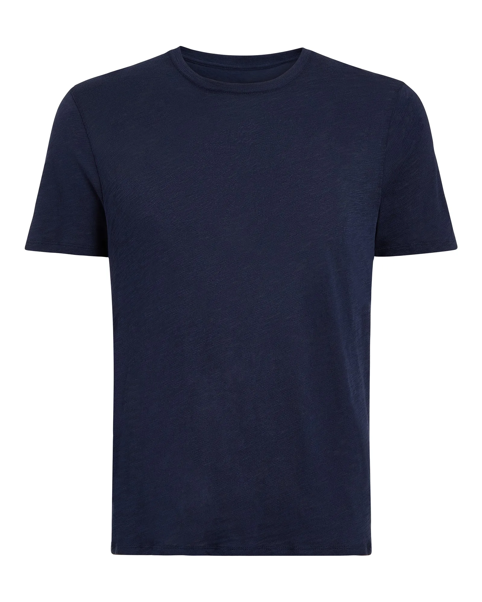 Pique with Sun Bleach Short Sleeve Crew Neck - Dark Navy sold by ATM product image thumbnail 5