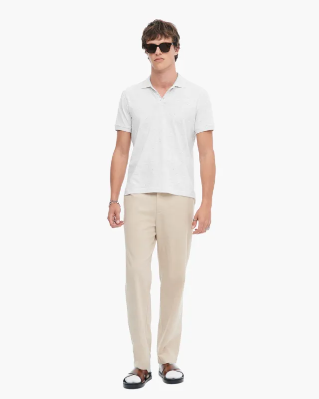 Donegal Jersey Short Sleeve Polo - H. Silver sold by ATM