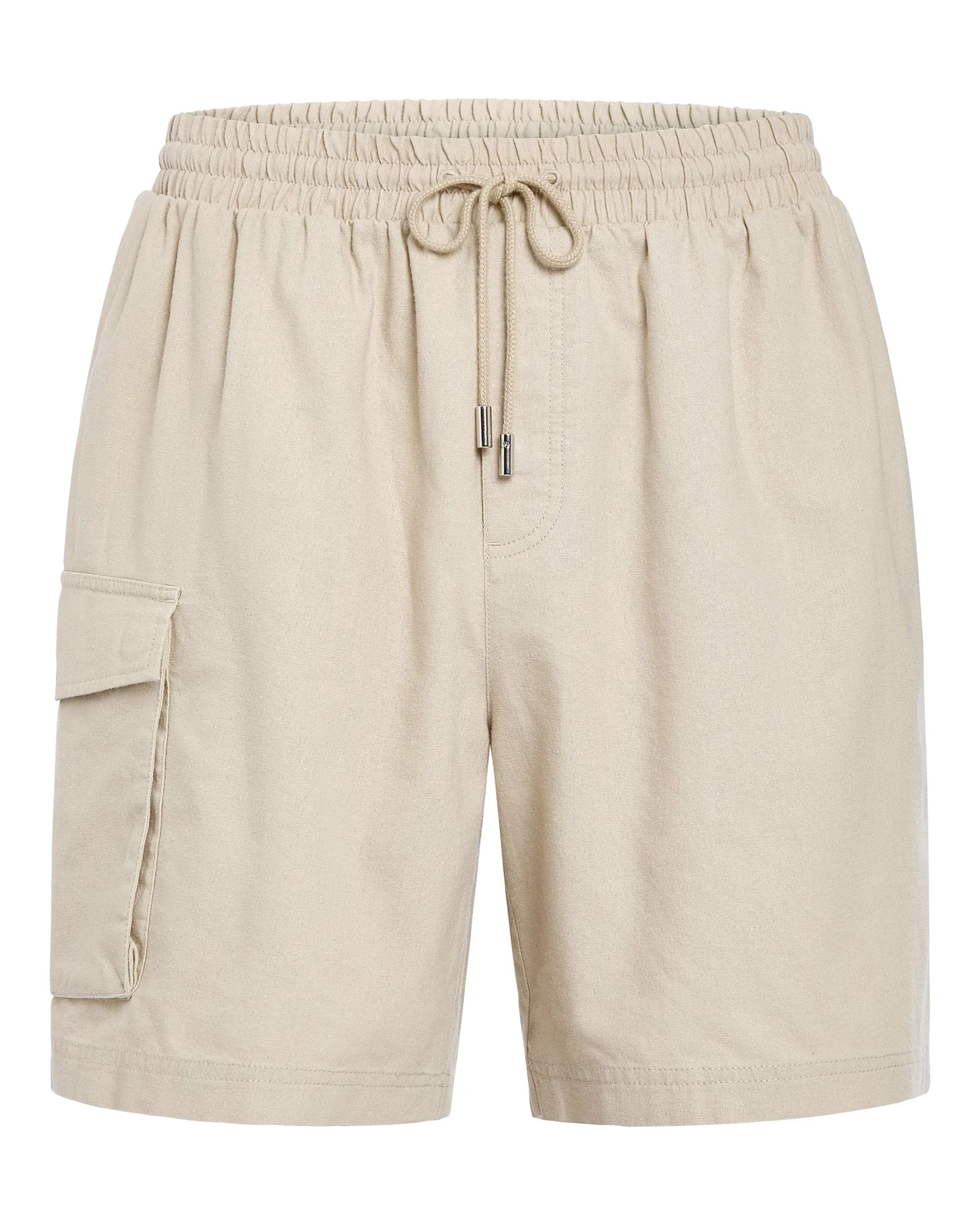Linen Wash Pull-On Cargo Shorts - Dune sold by ATM Anthony Thomas Melillo product image thumbnail 5