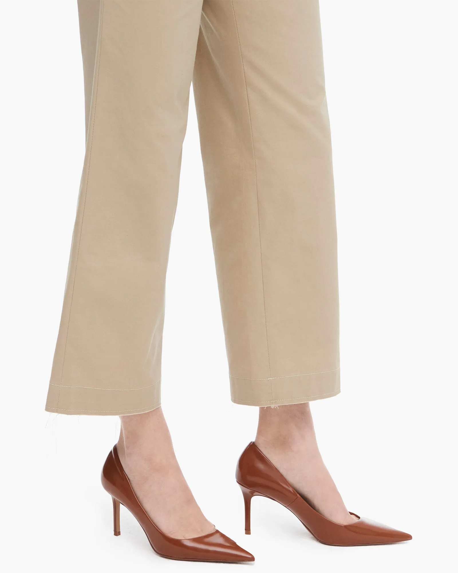 Women's Boyfriend Chino Pants - Khaki sold by ATM product image thumbnail 4