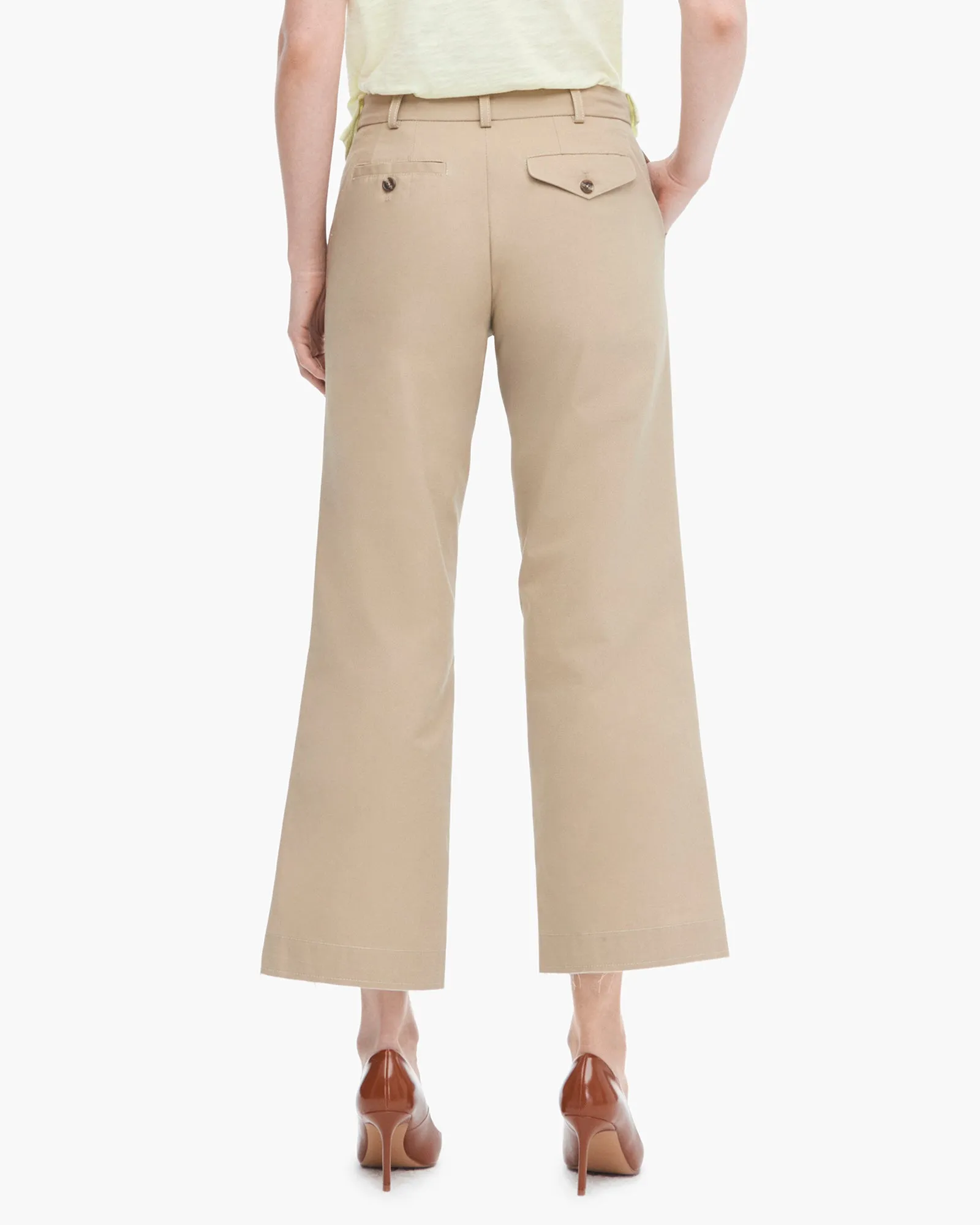 Women's Boyfriend Chino Pants - Khaki sold by ATM product image thumbnail 3