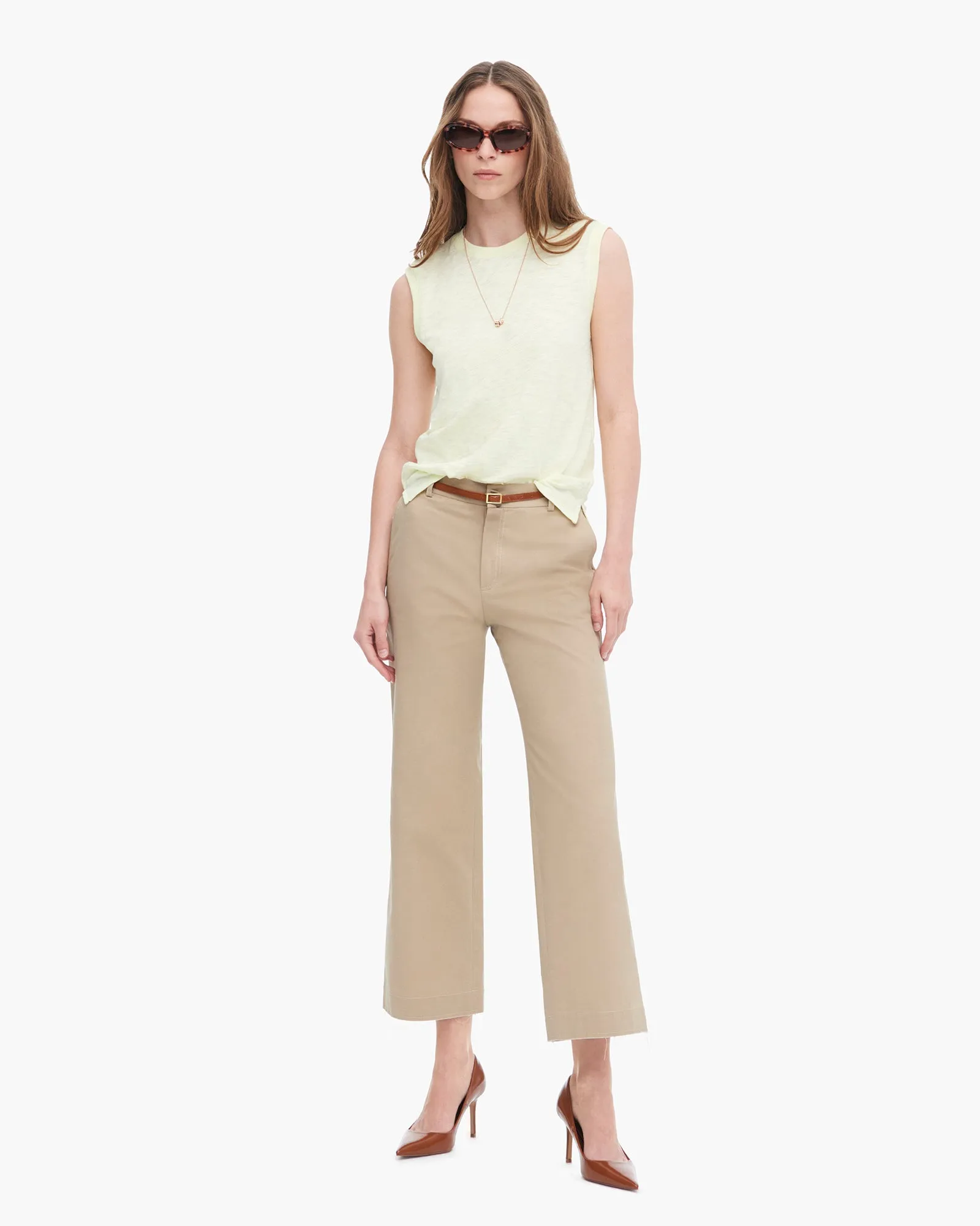 Women's Boyfriend Chino Pants - Khaki sold by ATM