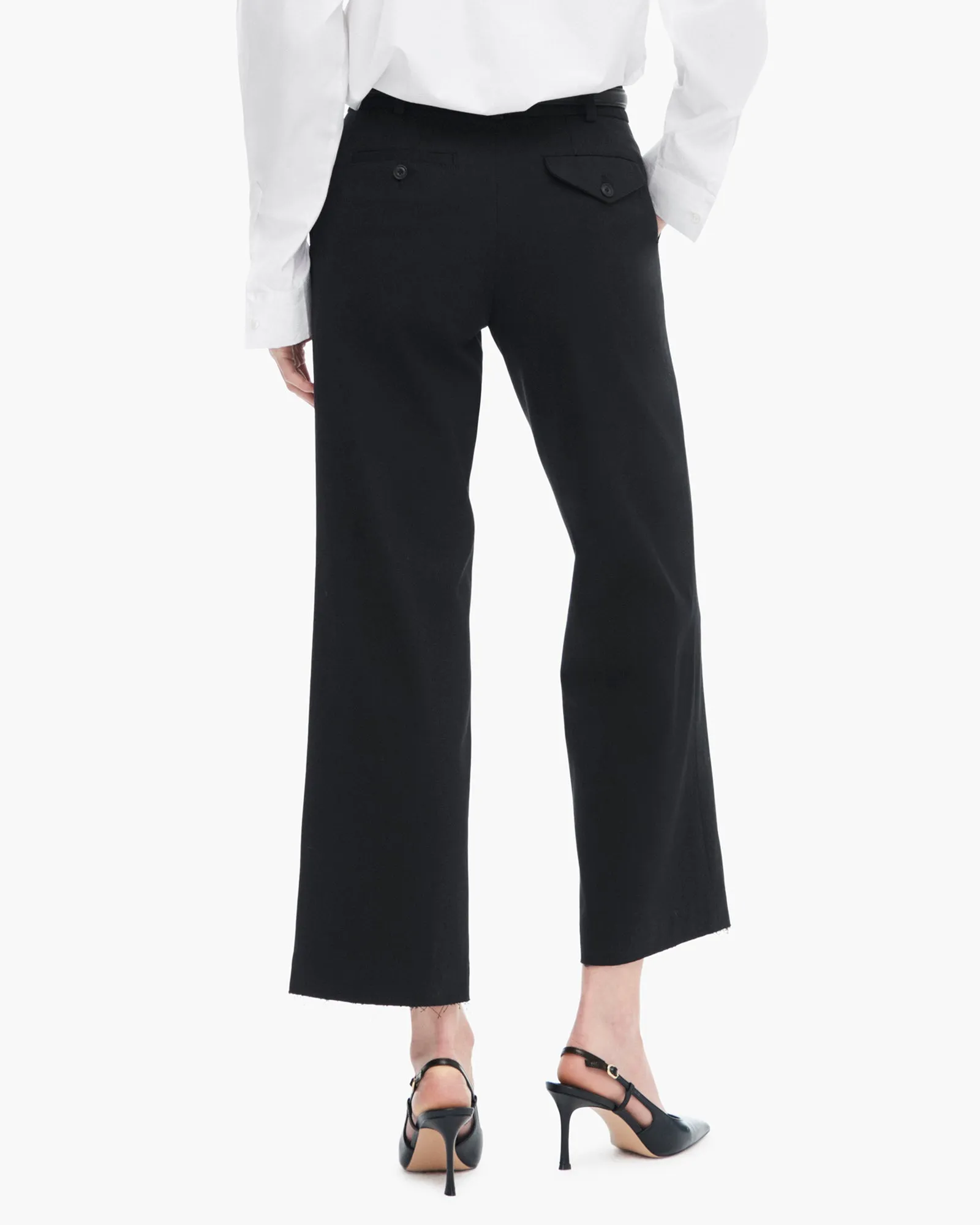 Women's Boyfriend Chino Pants - Black sold by ATM product image thumbnail 3
