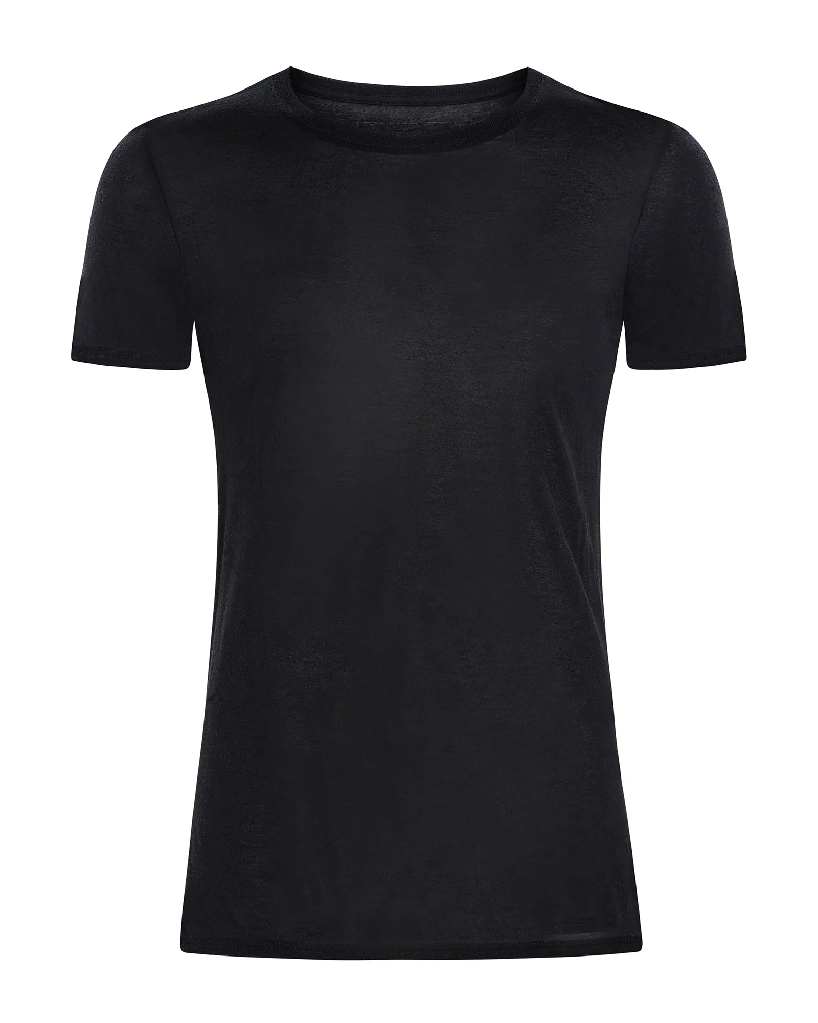 Modal Jersey Short Sleeve Crew Neck Tee - Black sold by ATM product image thumbnail 5
